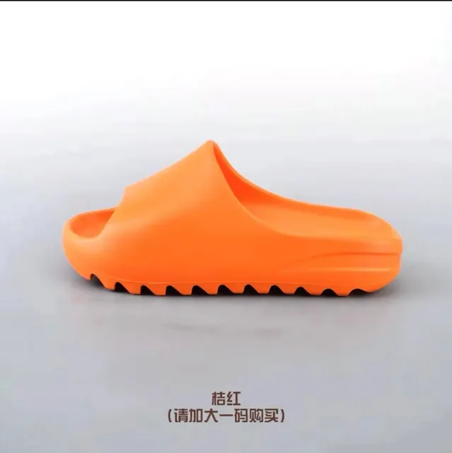 椰子拖鞋桔红