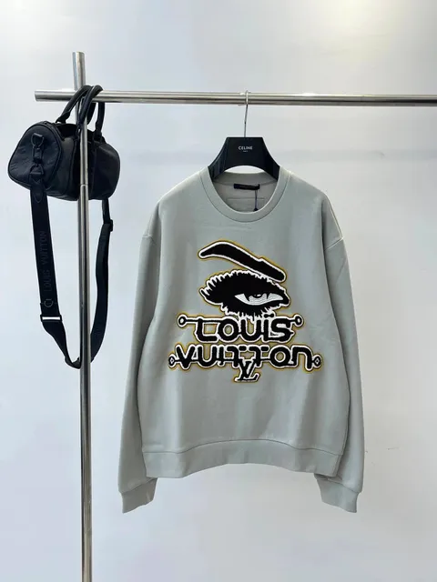 Louis Vuitton Crewneck Sweatshirt Embroidered Eye Logo