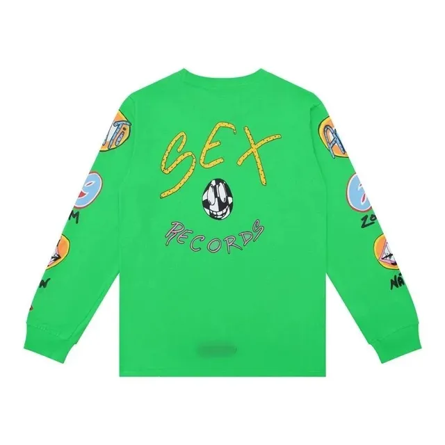 Chrome Hearts Long Sleeve Tee Sex Records Graphic