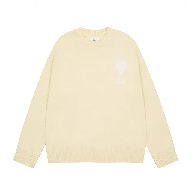 AMI Paris Knit Sweater Heart Logo