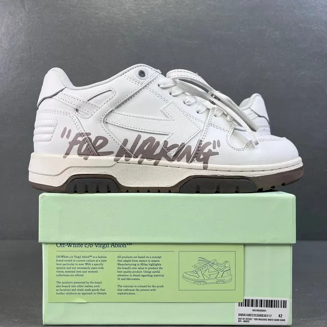 Off-White For Walking White Dark Sand