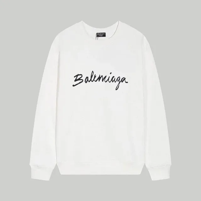 Balenciaga Crewneck Sweatshirt Script Logo