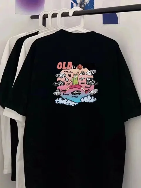 Graphic T-Shirt Old Driver Print
