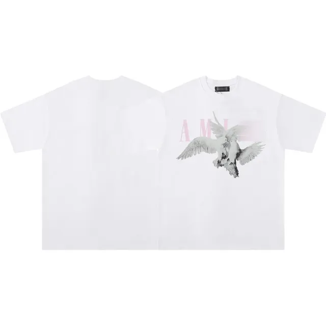 Amiri Graphic T-Shirt Dove Print