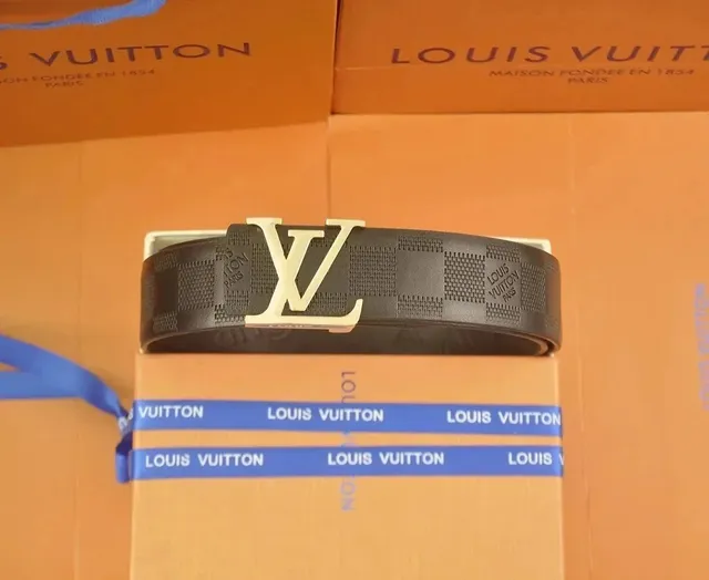 Louis Vuitton LV Belt Damier Graphite