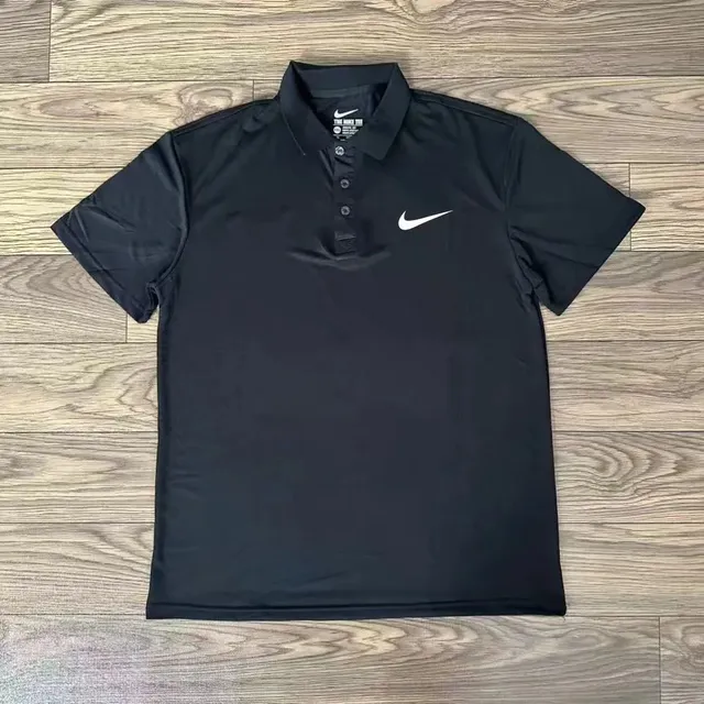 Nike Polo Tee Solid Black