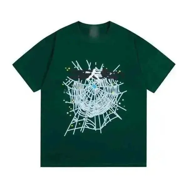Sp5der Spiderweb Graphic Tee Spiderweb Print