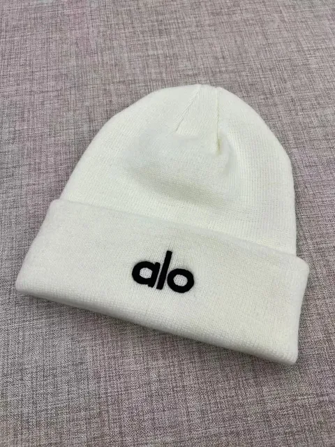 Alo Yoga Beanie Logo Embroidered