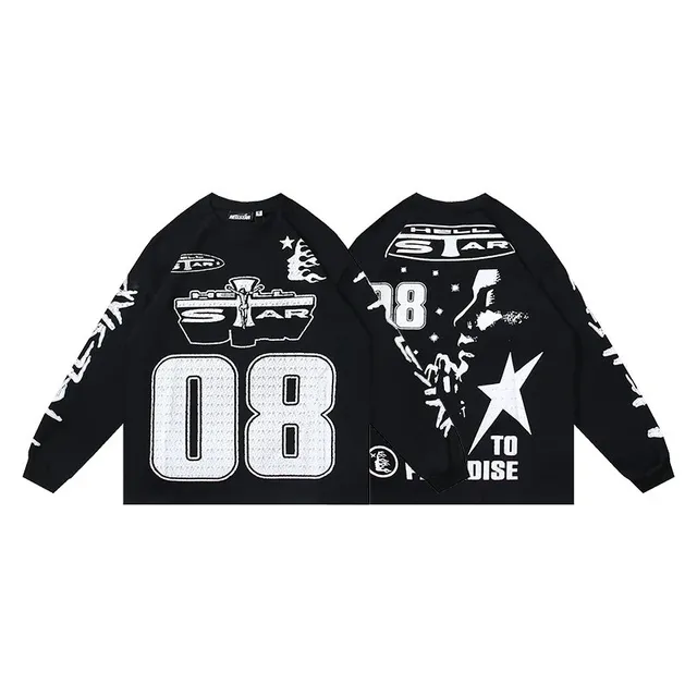 Hellstar Long Sleeve Tee 08 Graphic Print