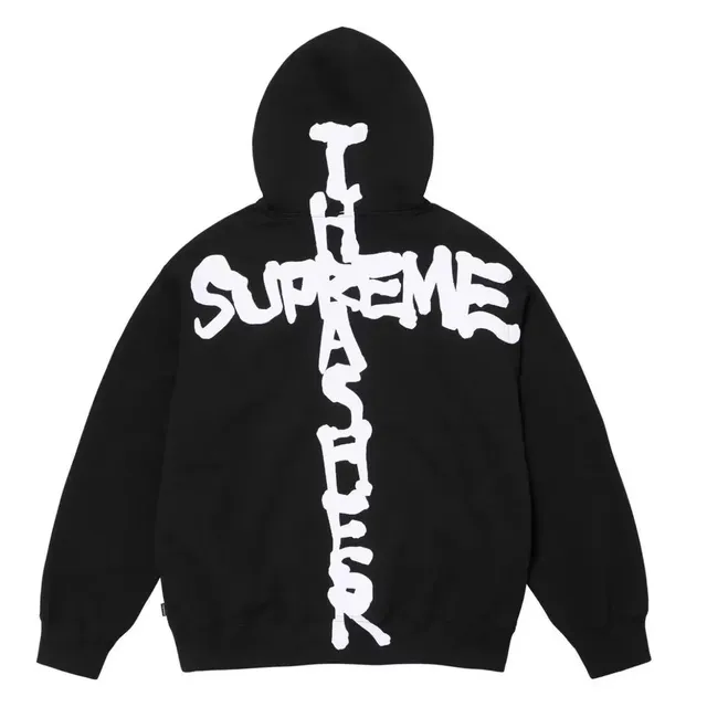 Zip-Up Hoodie I Hate Supreme Cross