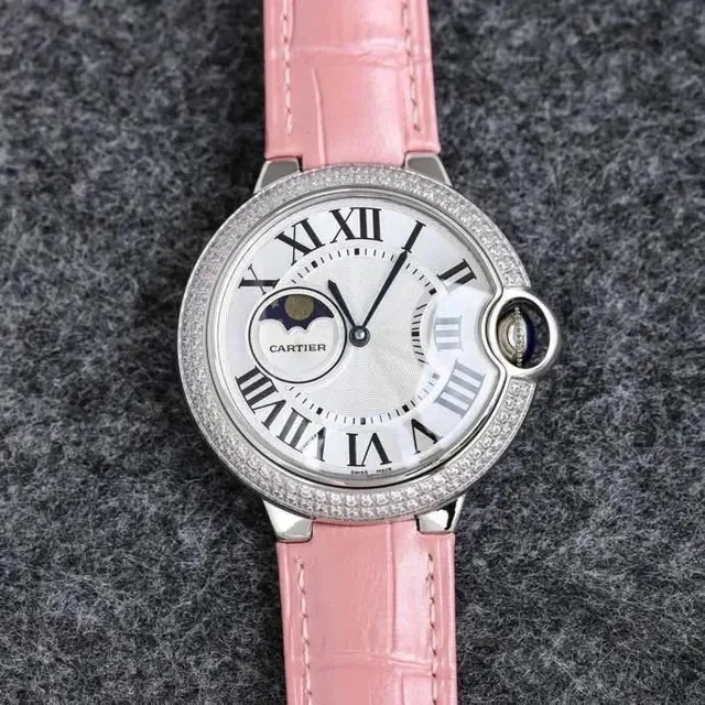 Ballon Bleu de Cartier Moonphase Diamond Bezel
