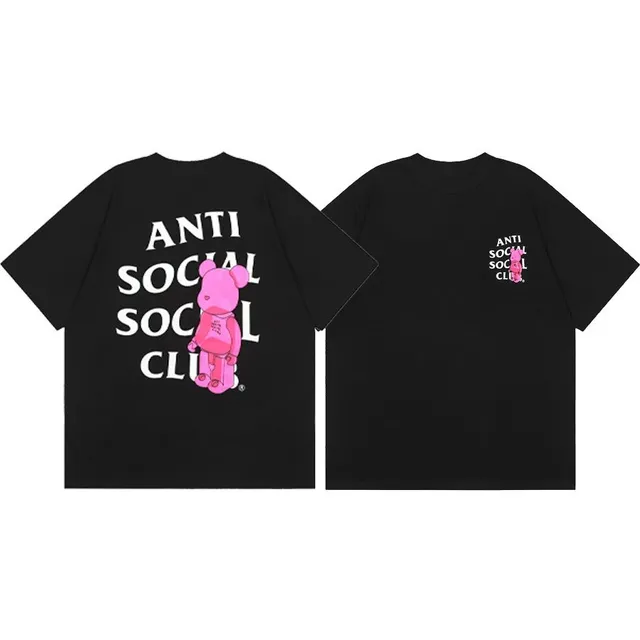 Anti Social Social Club × Be@rbrick Graphic Tee Bearbrick Collaboration