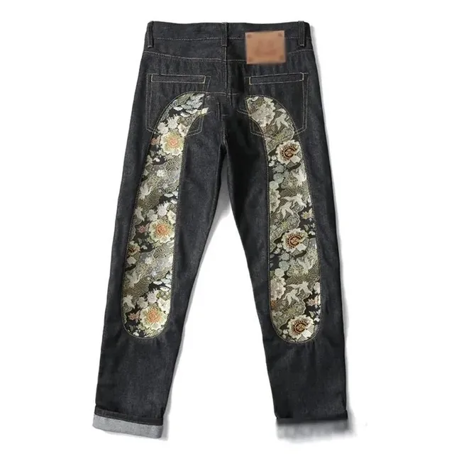 C.P. Company Goggle Jeans Floral Embroidered
