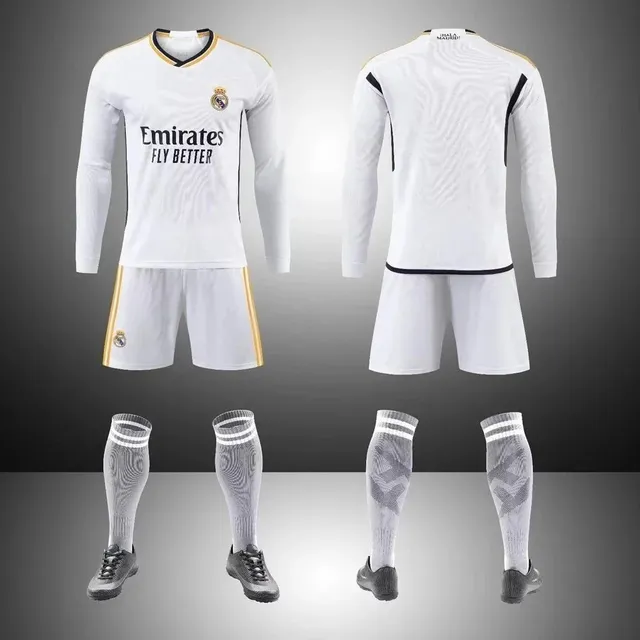 Adidas Real Madrid Home Kit Emirates Fly Better