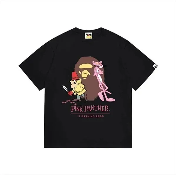 BAPE Graphic Tee Pink Panther Collaboration