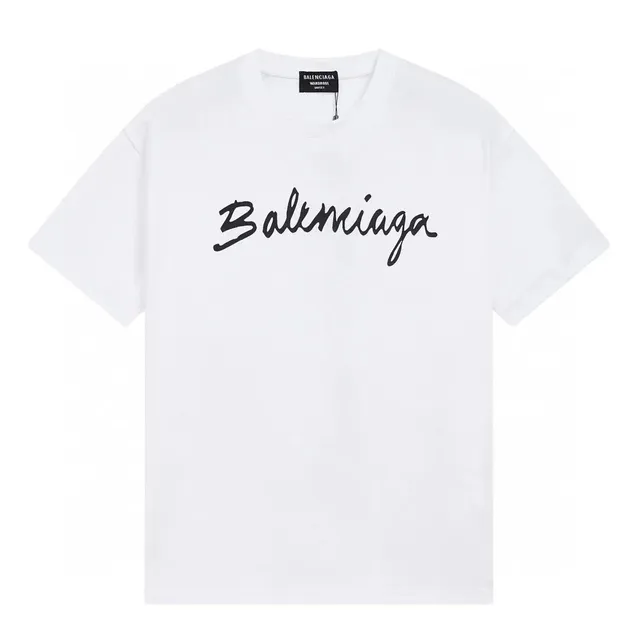 Balenciaga Logo T-Shirt Black Script