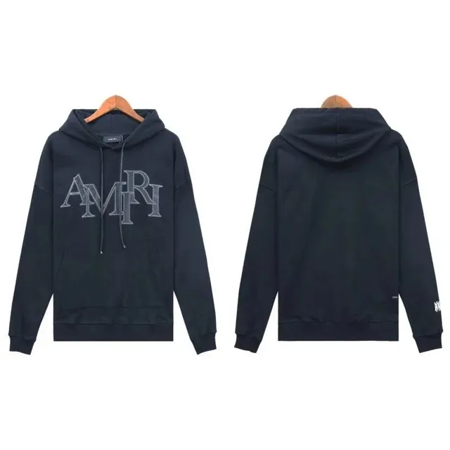 Amiri Hooded Sweatshirt Embroidered Logo