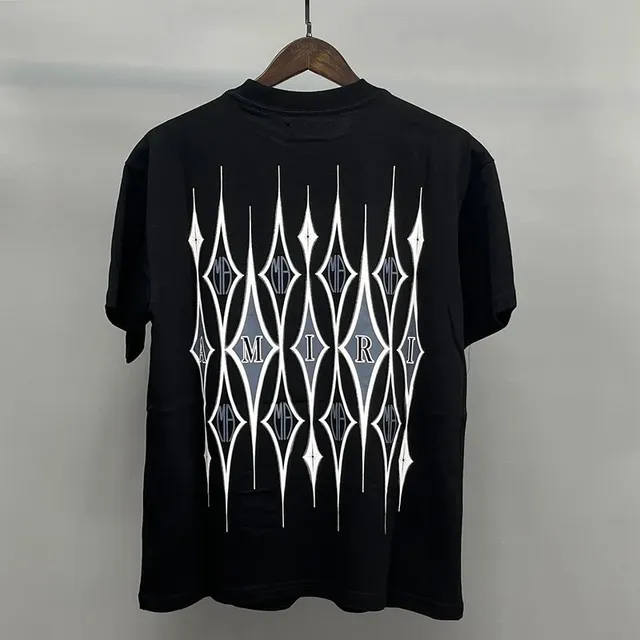 Amiri Graphic Tee Diamond Logo Print
