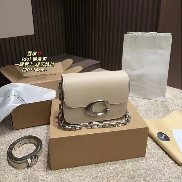 Coach Chain Strap Bag C-Logo