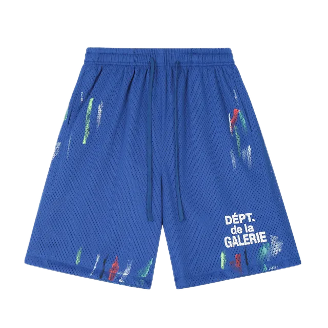 Gallery Dept. Mesh Shorts Paint Splatter