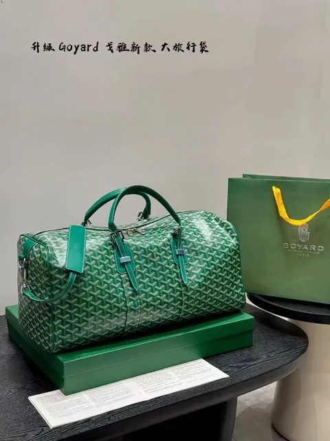 Goyard Saint Louis Green Chevron
