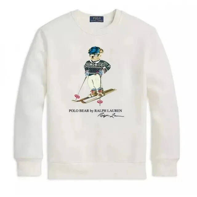 Polo Ralph Lauren Polo Bear Sweatshirt Skiing Bear Graphic