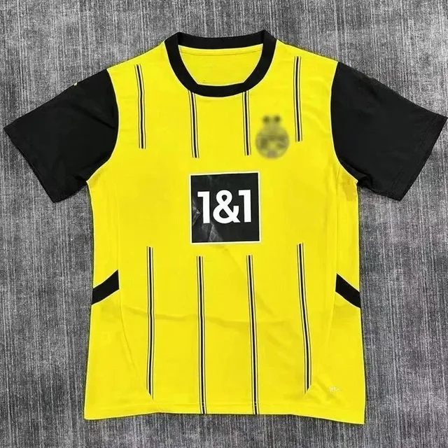 Borussia Dortmund Home Jersey 1&1 Sponsor