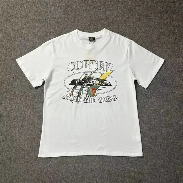 Graphic Tee Corteiz Rules The World