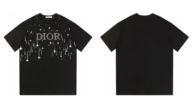 Dior T-Shirt Shooting Stars Print