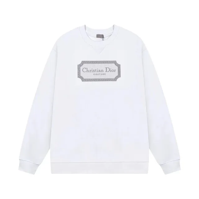 Dior Couture Sweatshirt Embroidered Logo