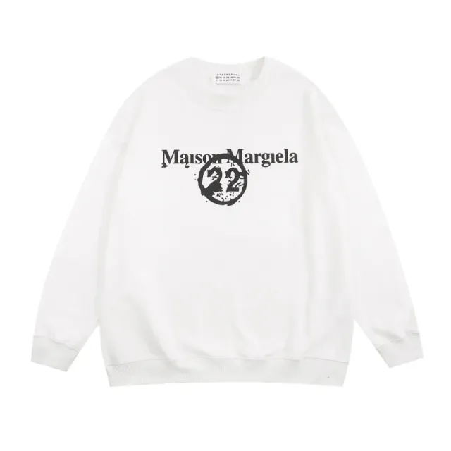 Maison Margiela Crewneck Sweatshirt 22 Logo Print