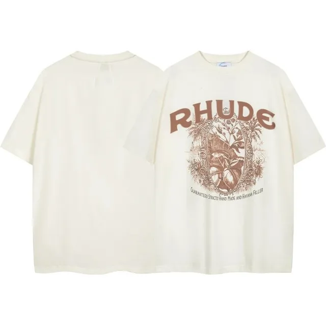 Rhude Graphic Tee Havana Filler Print