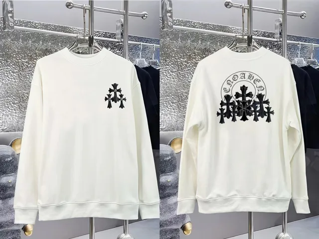 Chrome Hearts Crewneck Sweatshirt Cross Logo