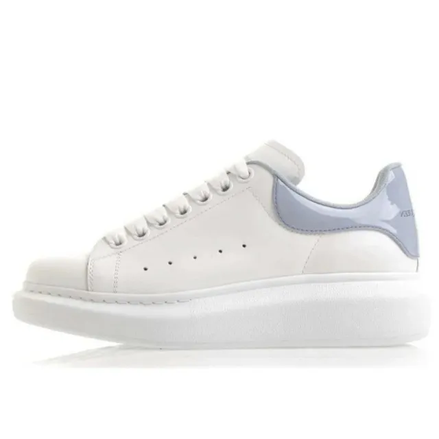 Alexander McQueen Oversized Sneaker White with Light Grey Heel Tab