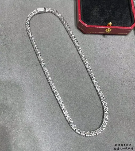 Cartier Juste un Clou Necklace Full Diamond
