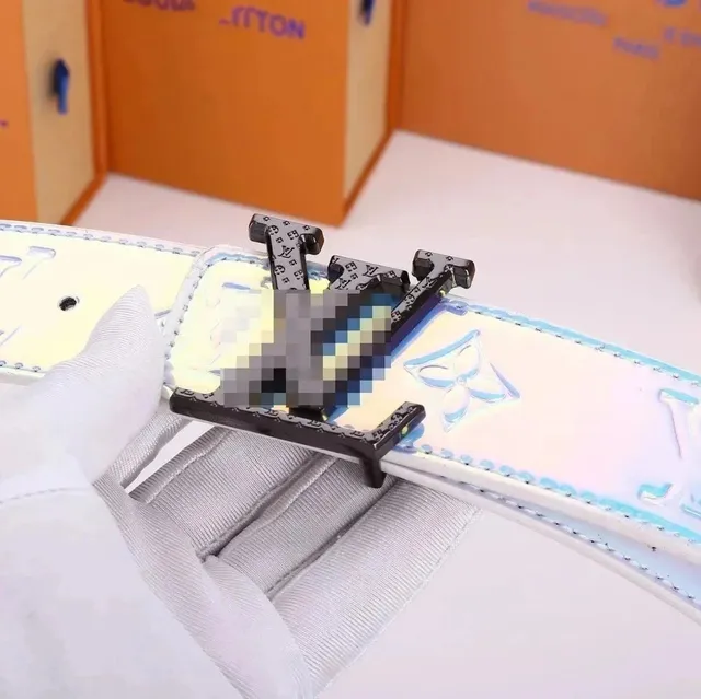 Louis Vuitton LV Belt Iridescent Monogram