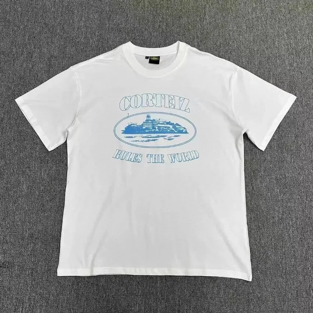 Graphic Tee Corteiz Rules The World