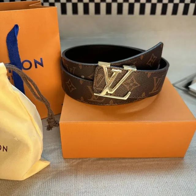 Louis Vuitton LV Belt Monogram Canvas