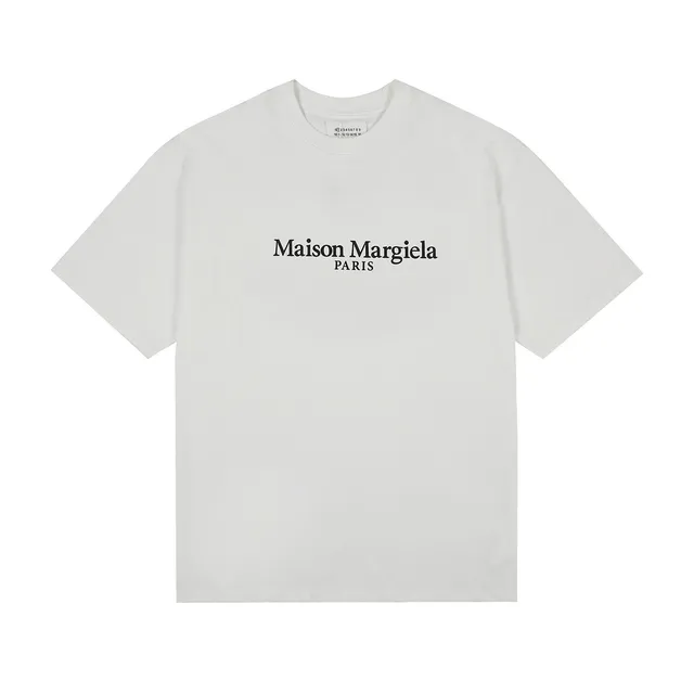Logo Tee Maison Margiela Paris Print