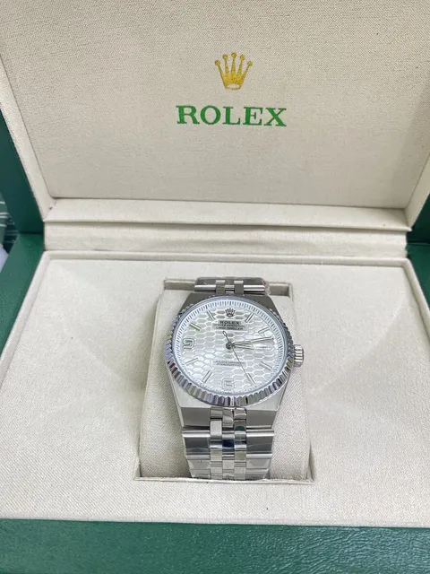 Rolex Oyster Perpetual Honeycomb Dial