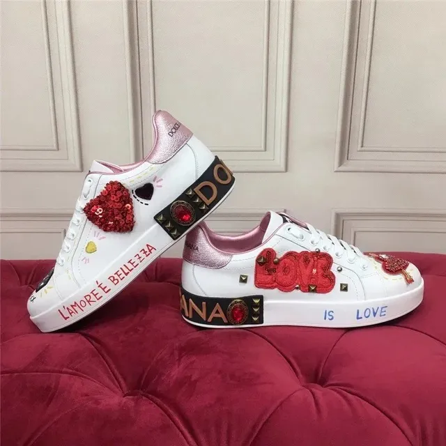 Dolce & Gabbana Sneaker Love Embellished