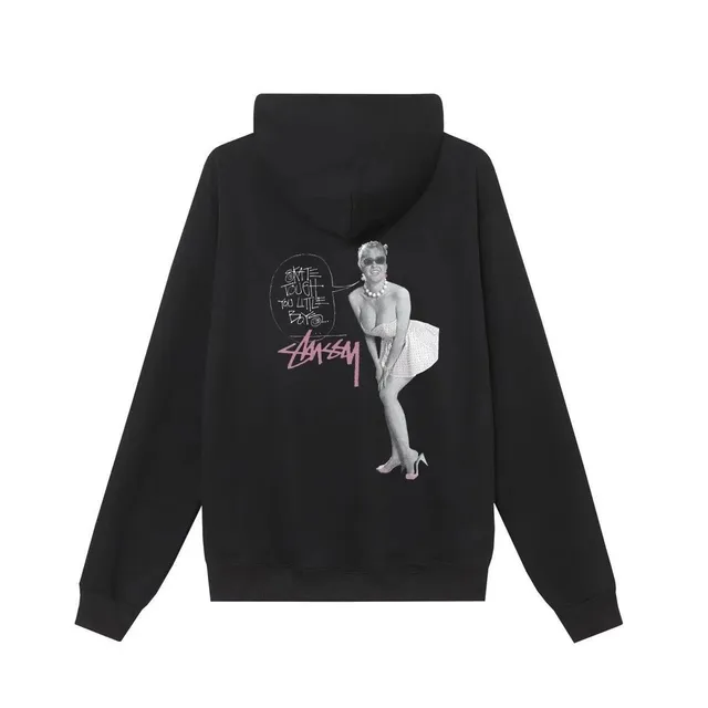 Stüssy Hoodie Marilyn Monroe Graphic