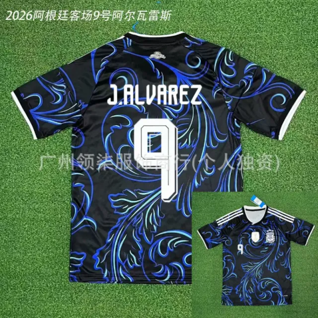 2026 argentina away no. 9 alvarez
