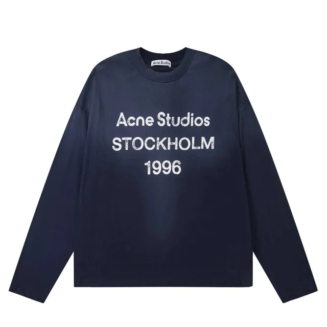 Acne Studios Long Sleeve Tee Stockholm 1996 Print