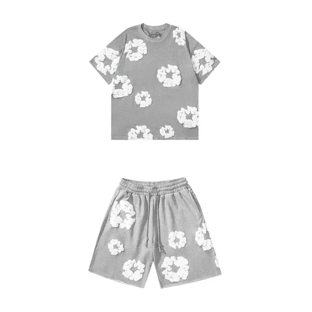 Denim Tears Flower Appliqué Set Cloud Flower