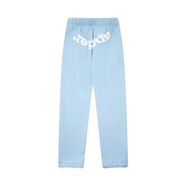 Sp5der Sweatpants Logo Print