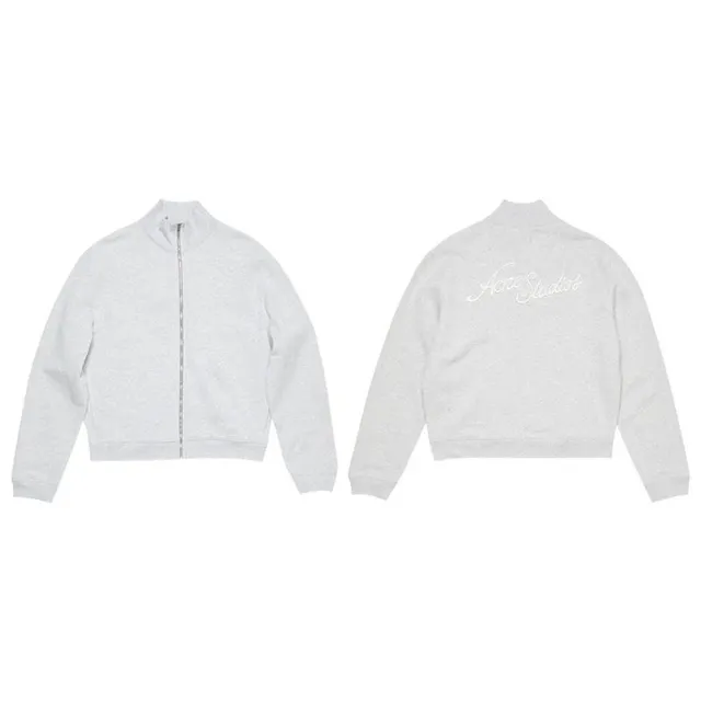 Acne Studios Zip-Up Jacket Embroidered Back
