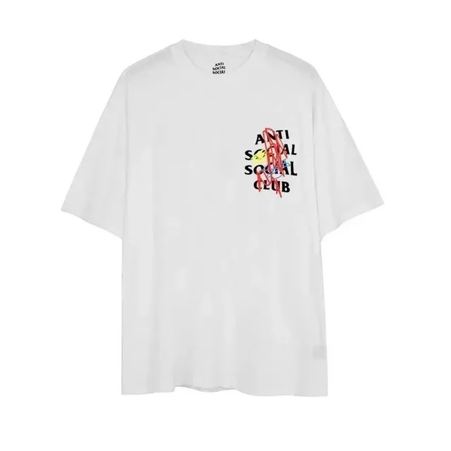 Anti Social Social Club Graphic Tee Paint Splatter Logo