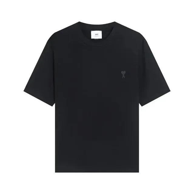 Amiri Logo T-Shirt Embroidered Heart