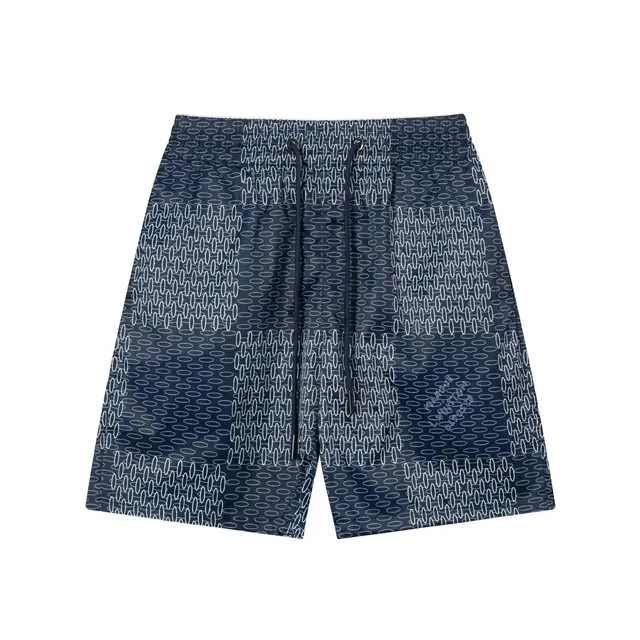 Louis Vuitton Monogram Grid Shorts Oval Print